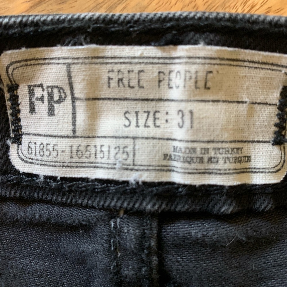 Free People Black Jeans